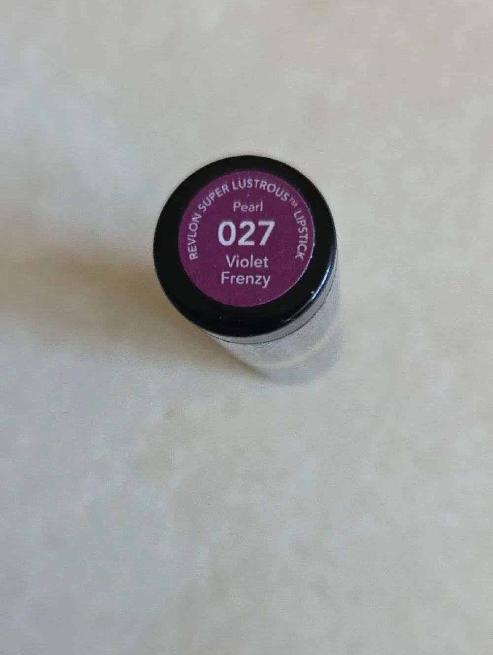 Revlon Super Lustrous Lipstick 027 Violet Frenzy, 0.15 oz  NEW SEALED
